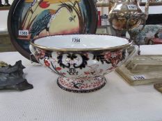 A Royal Crown Derby Imari Kings pattern footed bowl