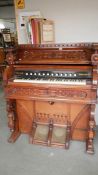 An American style organ by W Doherty, Clinton, Ontario,