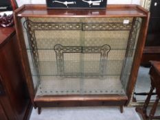 A retro china cabinet