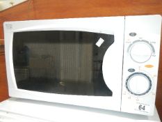 A microwave oven