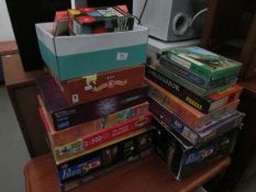 A mixed lot of games and puzzles