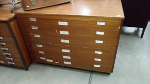 A set of architects drawers (6 drawers)