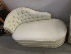 A bedroom chaise longue