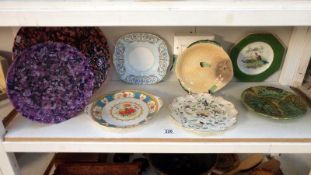 A quantity of plates including Coalport & Royal Albert