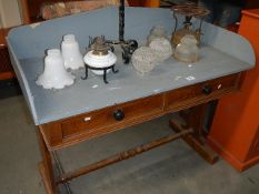 An old Victorian washstand