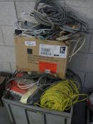 A large quantity of cable