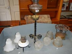 A quantity of old lamps,