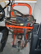 An old pressure washer