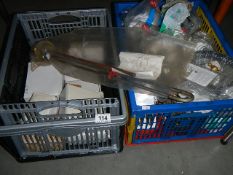 2 good boxes of plumbing items