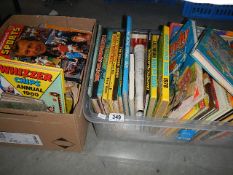 2 boxes of old children's books