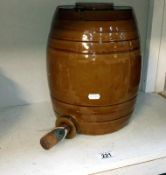 A ceramic barrel