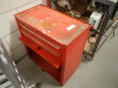 An old spanner cabinet