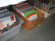 3 boxes of records and LPs