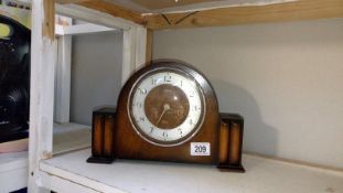 A Smiths 8 day mantle clock