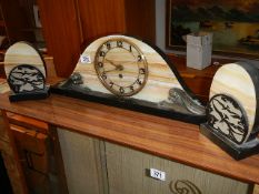 A French clock set