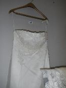 An old wedding dress