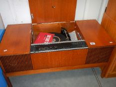 A HMV radio record player