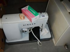 A Singer sewing machine