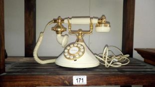 A dial type telephone