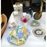 A mixed lot of china including Wedgwood & Aynsley etc.