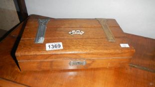 An old card box and 4 card suit boxes