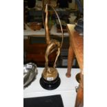 A Art Deco style figurine