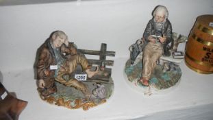 2 Capodimonte figures A/F