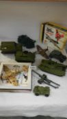 A quantity of unboxed Corgi and Dinky including Chipperfields