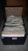 Approx 120 7" vinyl 45 rpm records including 80 London Label, Brunswick, Coral,