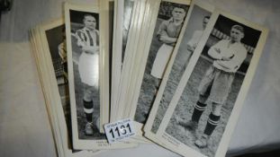 54 Topical Times Football Players Pictures Cards