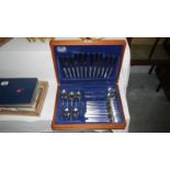 A Viners cased cutlery set