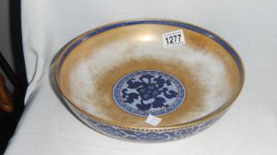 A Losal ware bowl with Flo Blue roundal