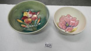 Two Moorcroft bowls