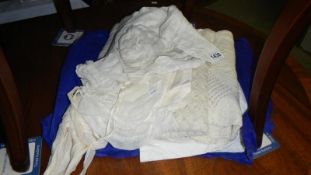 An early 20th C (c1910) Christening robe, gown,