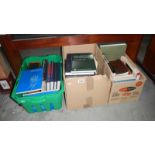 3 boxes of various medical books and publications including The British Society for Surgery of the