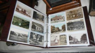 An album of approx 200 postcards including shipping, Cunard Liners, topographical,