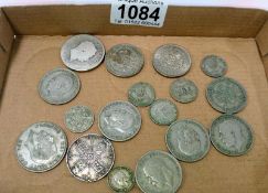 A quantity of pre 47 silver