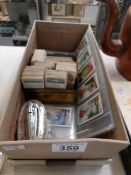 A collection of cigarette cards in lncluding Will's, Gallagher,