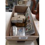 A collection of cigarette cards in lncluding Will's, Gallagher,