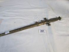 A Replica Napoleon dagger 1809 (ceremonial court sword)