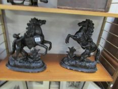 A pair of 'Marley' horses