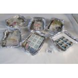 A large quantity of loose mainly European stamps