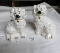 A pair of Royal Doulton spaniels