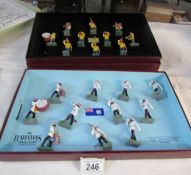 A boxed limited edition Britain's US army band set 5391 and a boxed limited edition Britain's