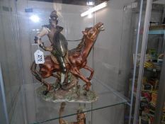 A Capo-di-monte figure of Don Quixote