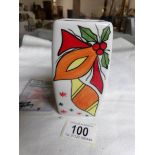 A Lorna Bailey 'Christmas Baubles' limited edition of 40 vase with certificate
