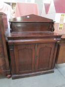 A Victorian mahogany chiffioniere