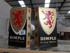 2 bottles of Haig's Dimple Scotch whisky in original boxes