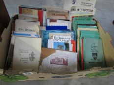 A large quantity of Lincolnshire ephemera