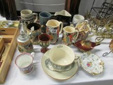 A mixed lot including Carlton ware, Rington's etc